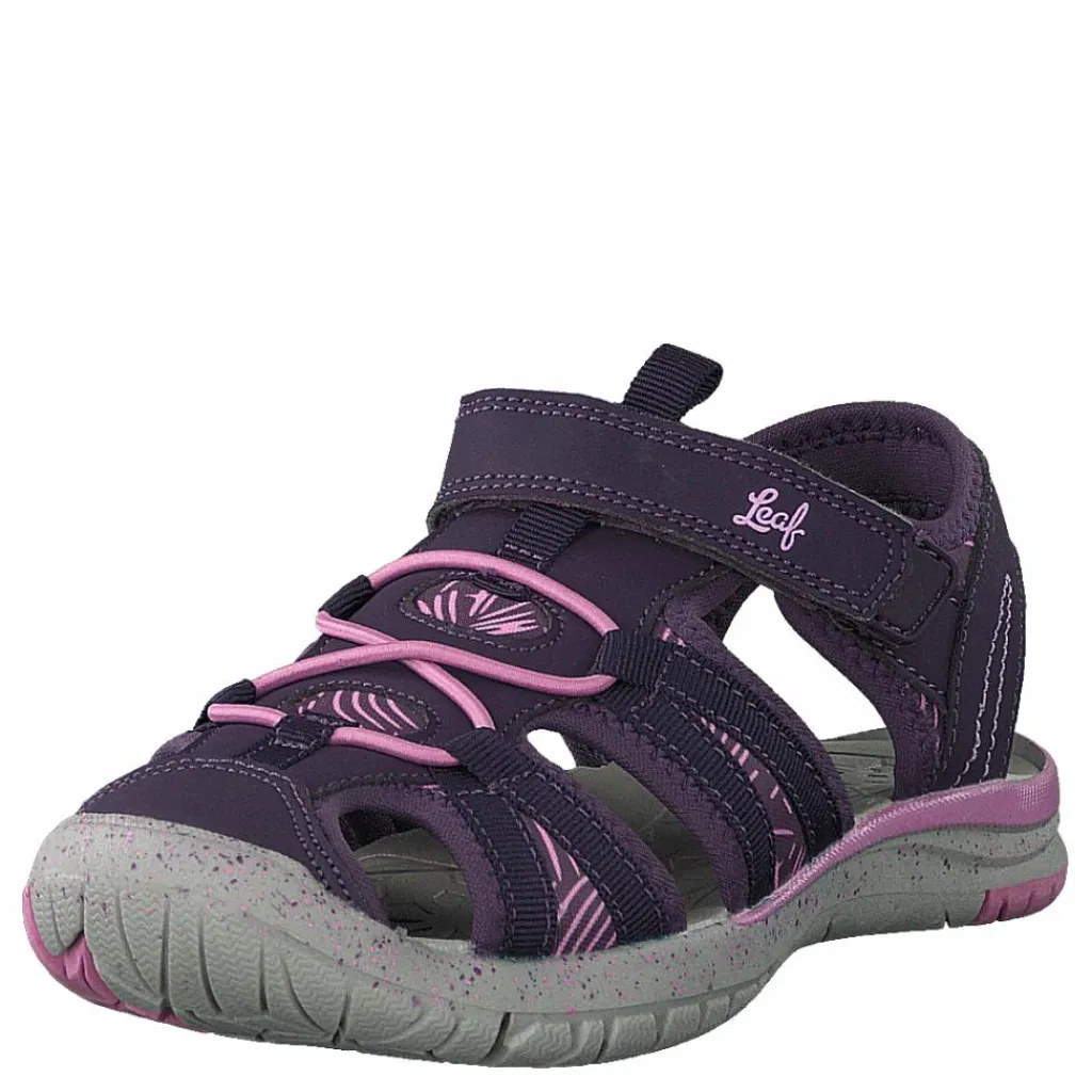 Leaf Salo Dk Purple Lila