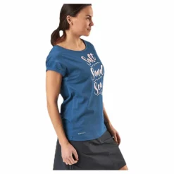 Salt Sand Sea Tee Blue*Jack Wolfskin New
