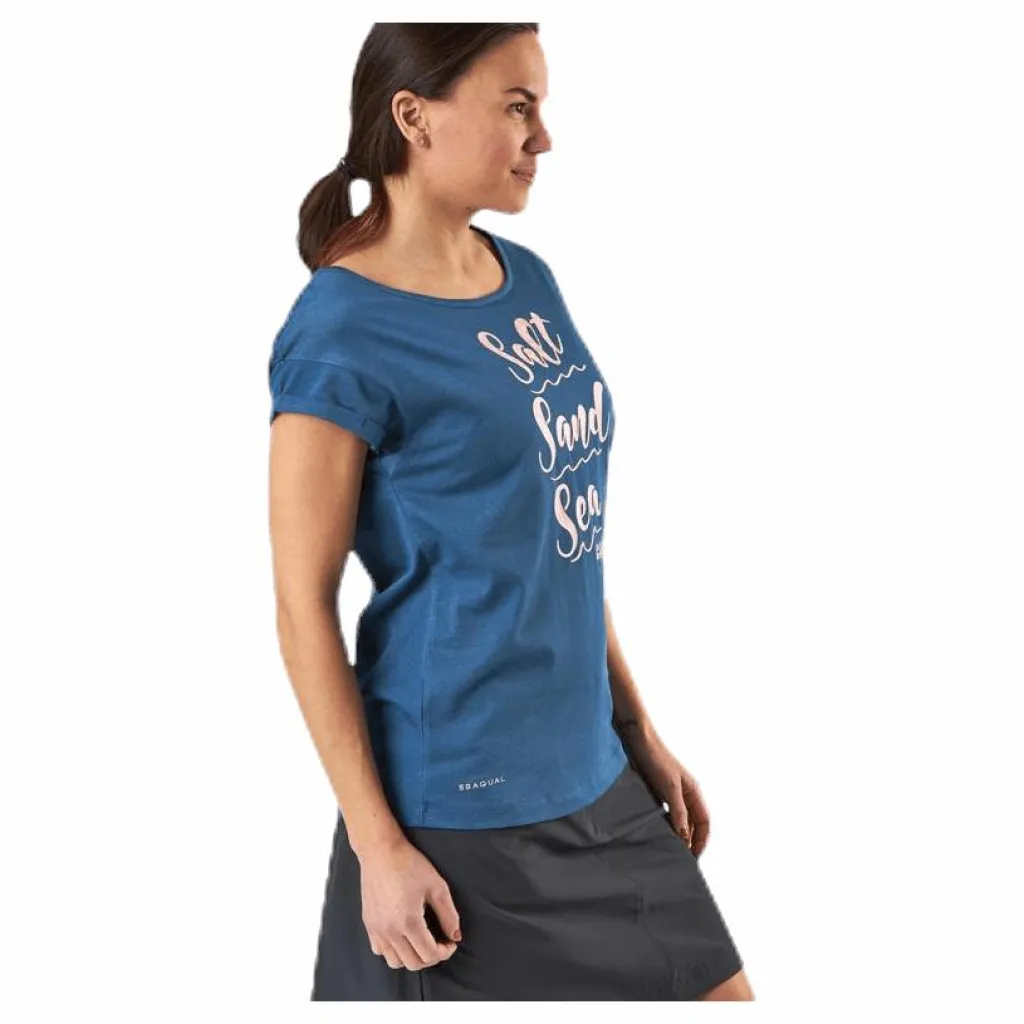 Salt Sand Sea Tee Blue*Jack Wolfskin New