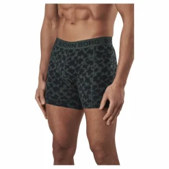 Björn Borg Sammy Digital Woodland 3-Pack Green Grön Best