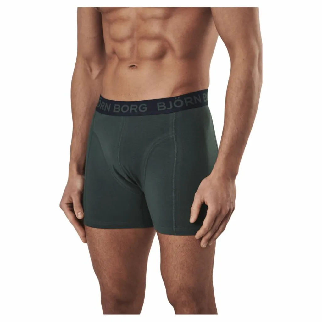 Björn Borg Sammy Digital Woodland 3-Pack Green Grön Best