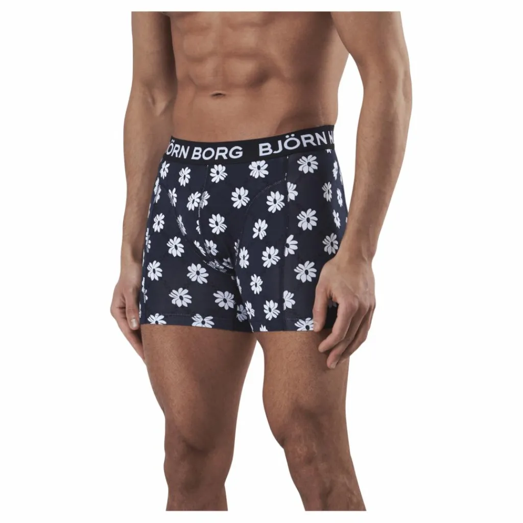 Sammy Flower Grid 3-Pack Blue*Björn Borg New