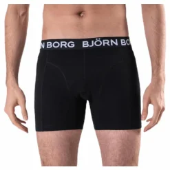 Björn Borg Sammy Geo Flag Shorts 3-pack Green/Black Grön och Svart Clearance