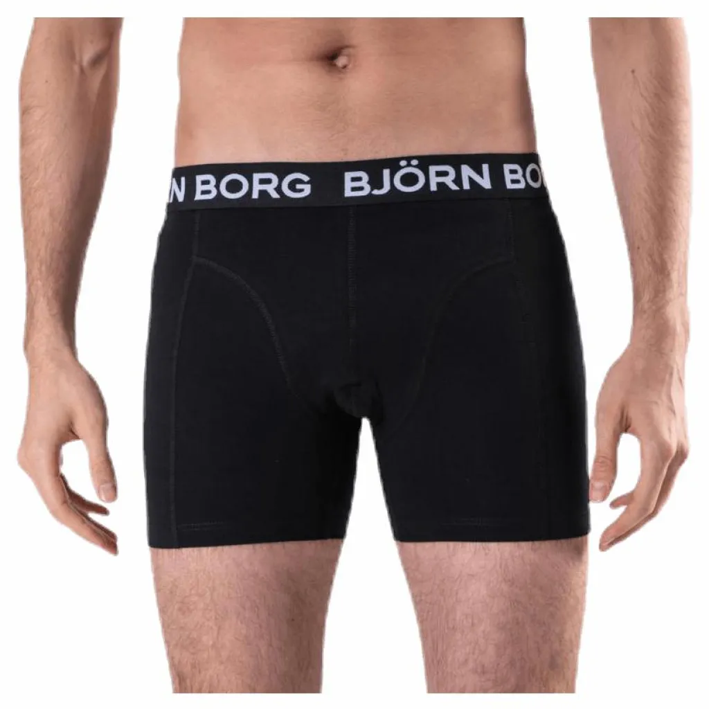 Björn Borg Sammy Geo Flag Shorts 3-pack Green/Black Grön och Svart Clearance