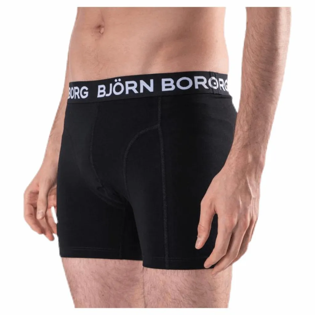 Björn Borg Sammy Geo Flag Shorts 3-pack Green/Black Grön och Svart Clearance