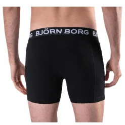 Björn Borg Sammy Geo Flag Shorts 3-pack Green/Black Grön och Svart Clearance