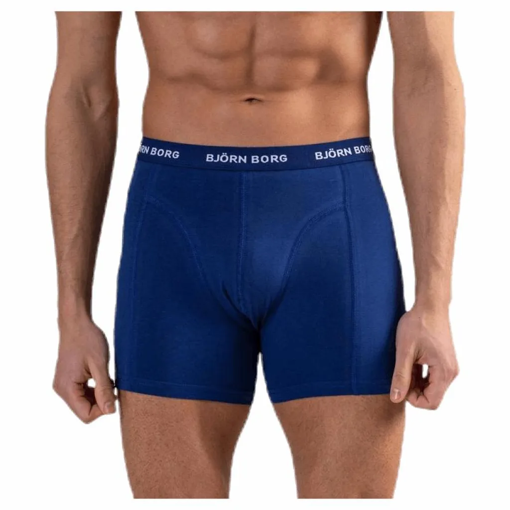 Björn Borg Sammy Solid Shorts 12-Pack Black Svart Outlet