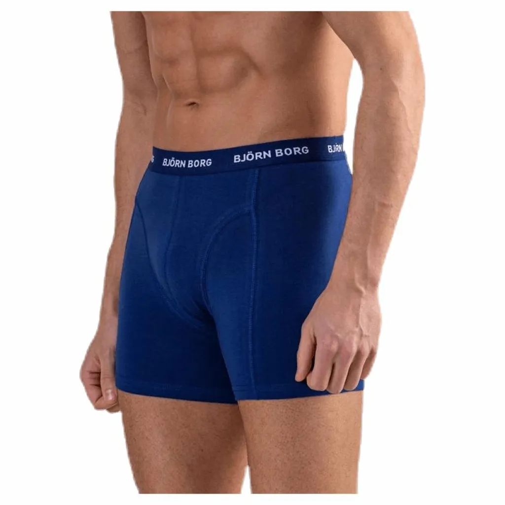 Björn Borg Sammy Solid Shorts 12-Pack Black Svart Outlet