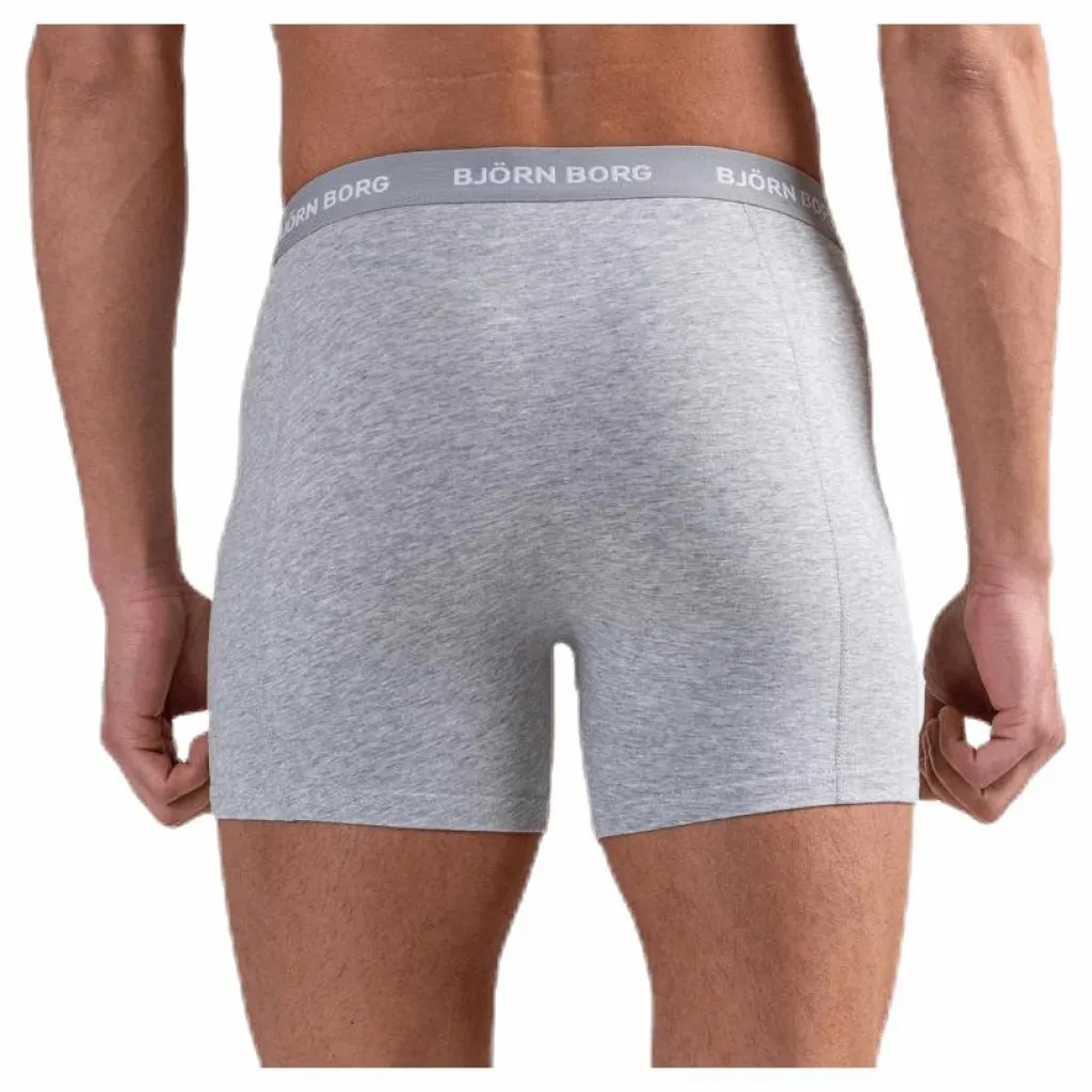 Björn Borg Sammy Solid Shorts 12-Pack Black Svart Outlet