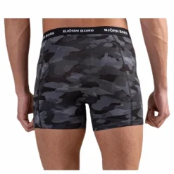 Björn Borg Sammy Solid Shorts 12-Pack Black Svart Outlet