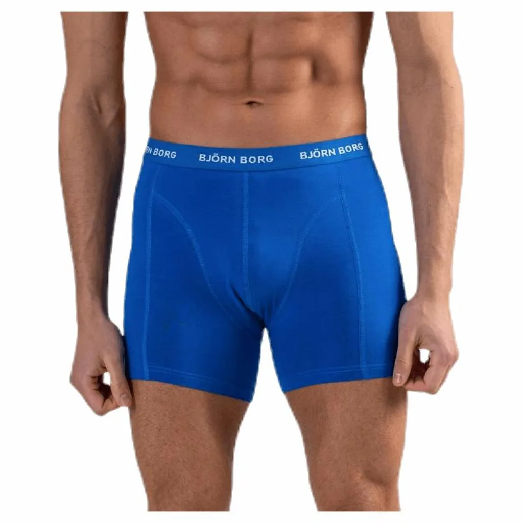 Björn Borg Sammy Solid Shorts 12-Pack Black Svart Outlet