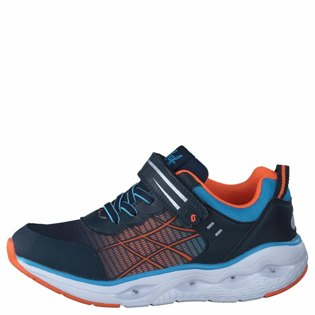 Samset Navy/orange*Leaf Outlet