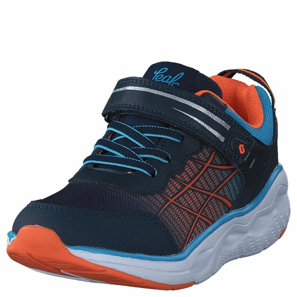 Samset Navy/orange*Leaf Outlet