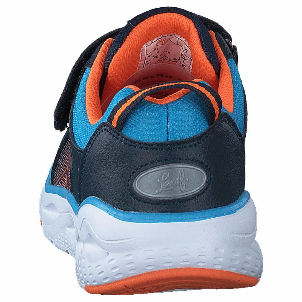 Samset Navy/orange*Leaf Outlet
