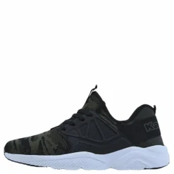 Kappa San Diego Sneakers Black/Green Svart och Grön Hot