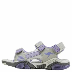KangaROOS Sandalshine Purple/Grey Lila och Grå Discount