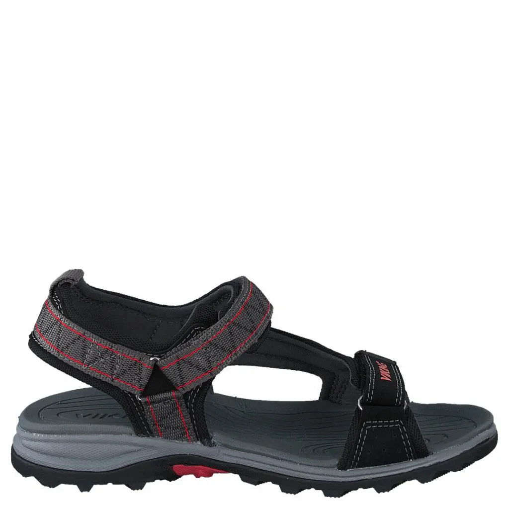 Viking Sandoey Black/red Svart