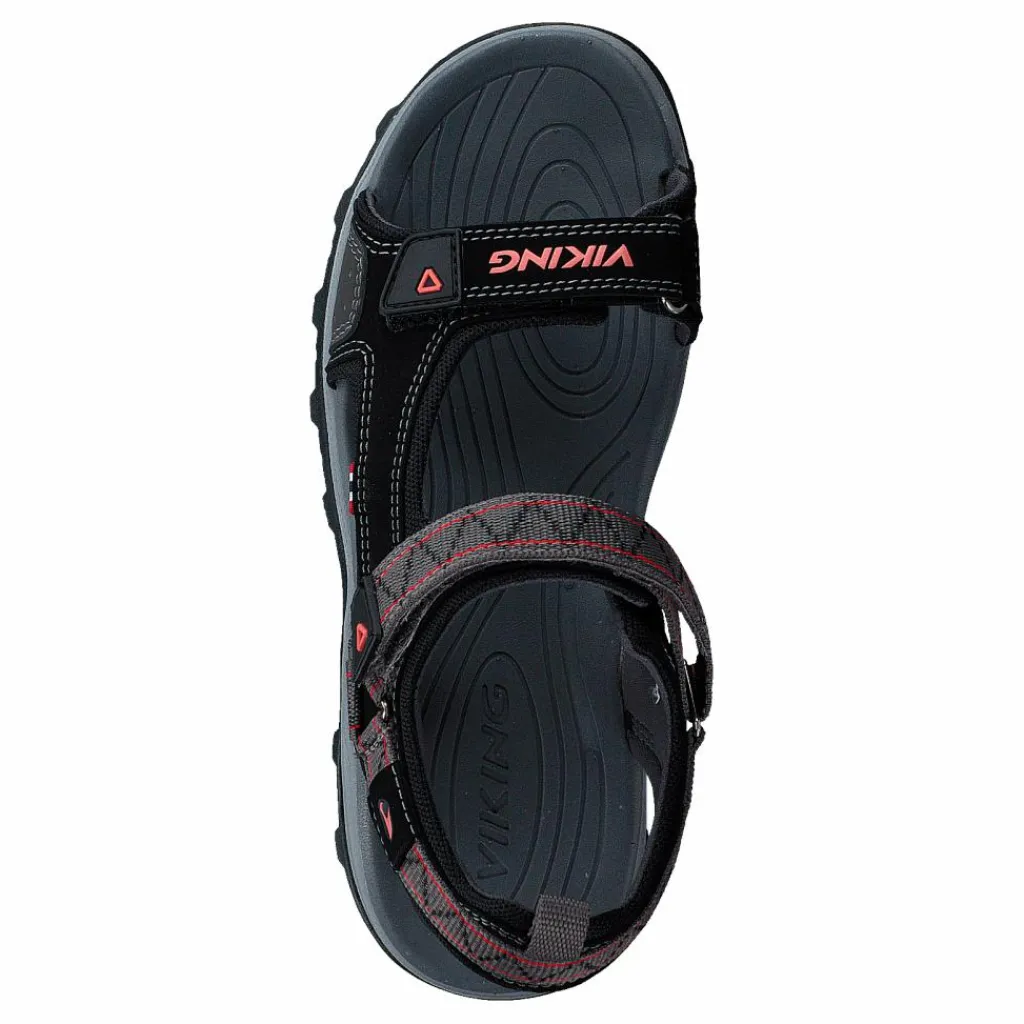 Viking Sandoey Black/red Svart