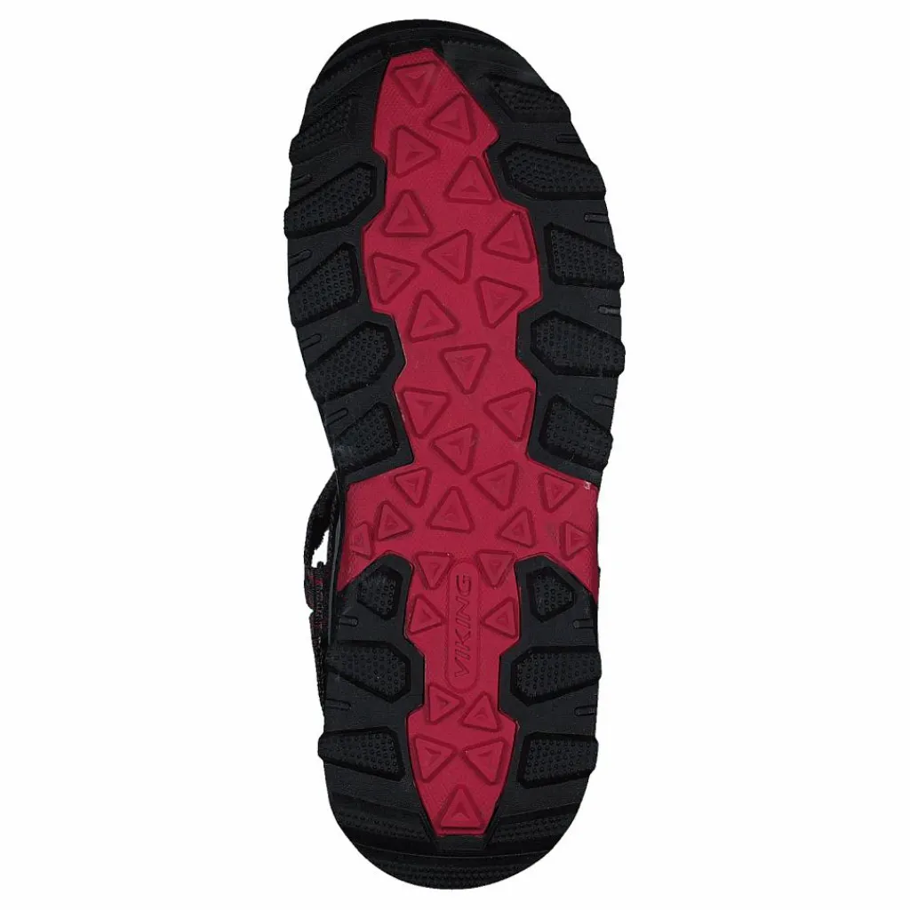 Viking Sandoey Black/red Svart
