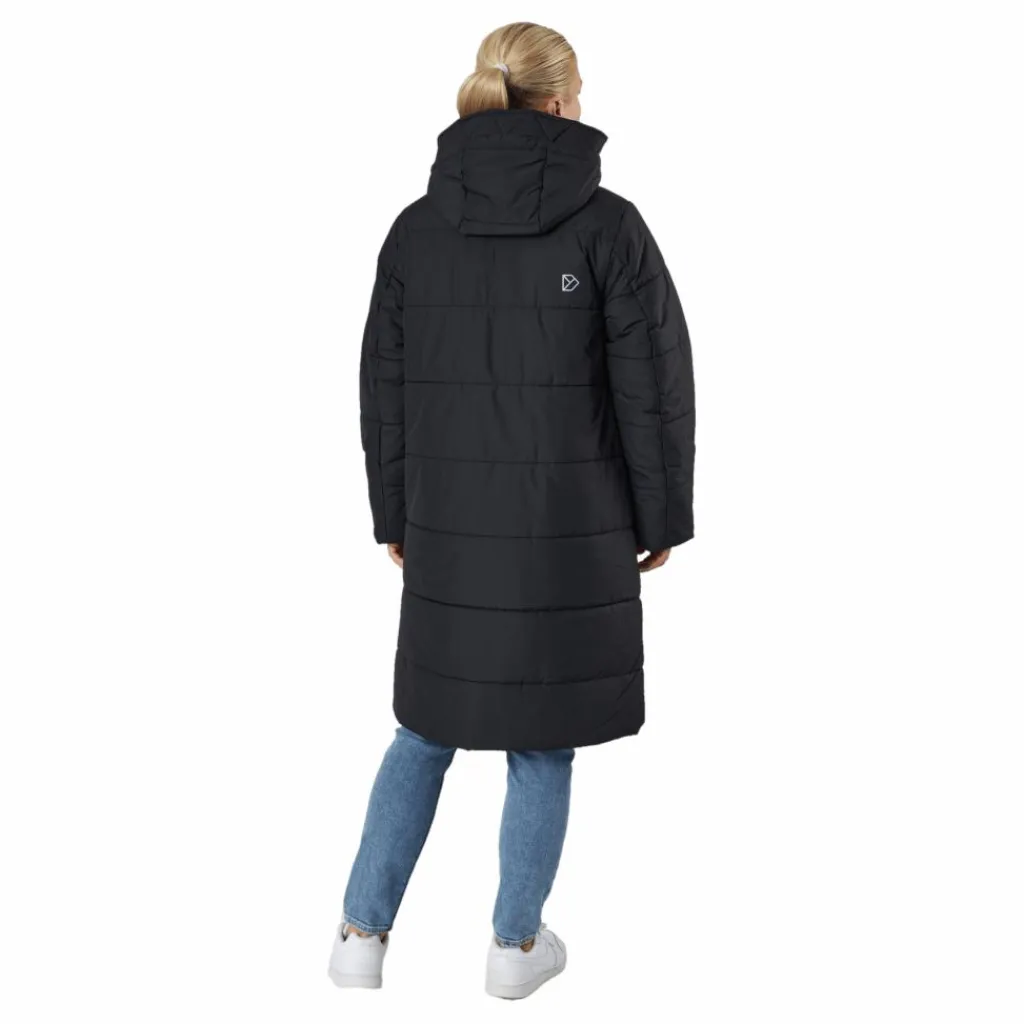 Didriksons Sandra Wns Parka Black Svart Online