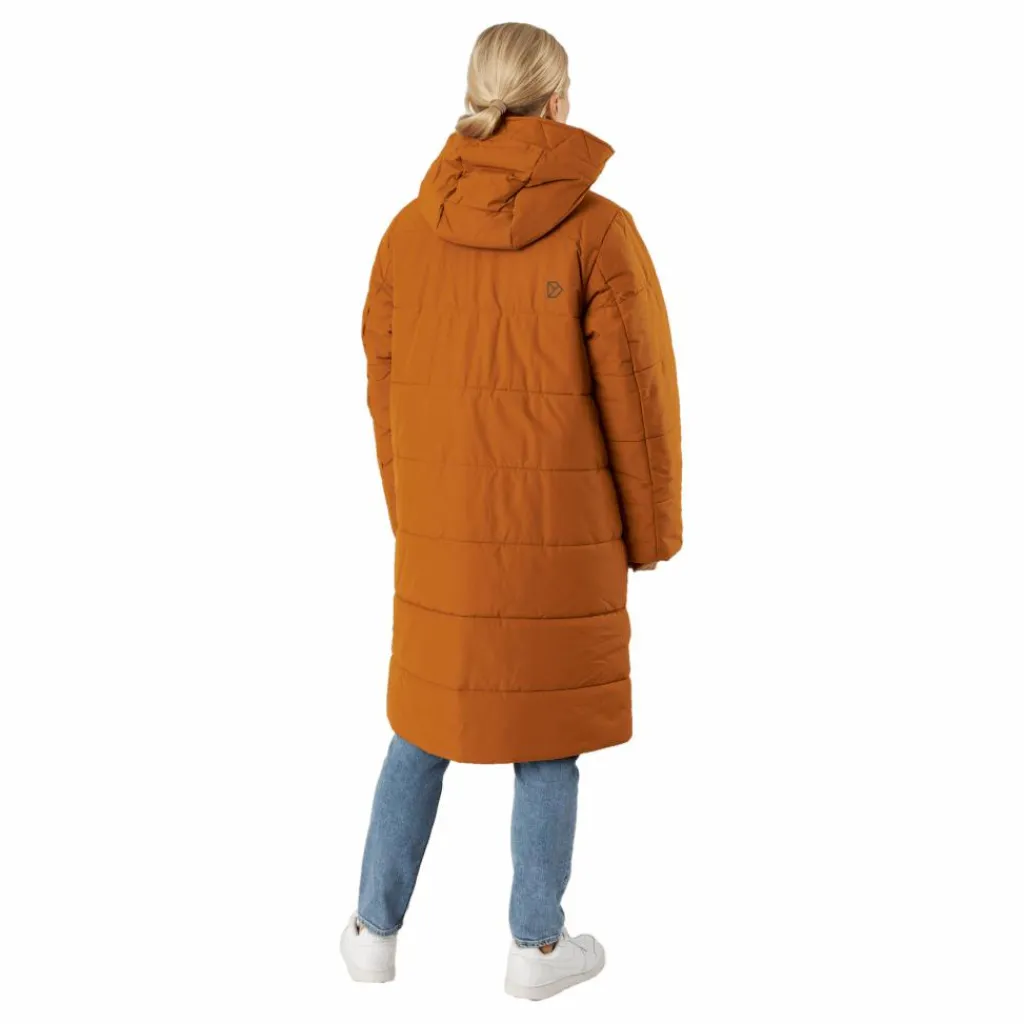 Didriksons Sandra Wns Parka Orange Brun Sale