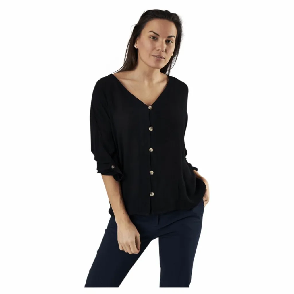 Sanne 3/4 Fold-Up Top Black*Pieces New