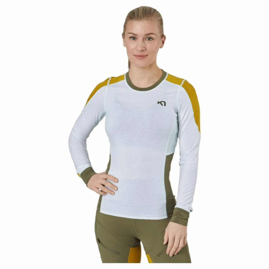 Kari Traa Sanne Hiking Long Sleeve Bwhite Grå Online
