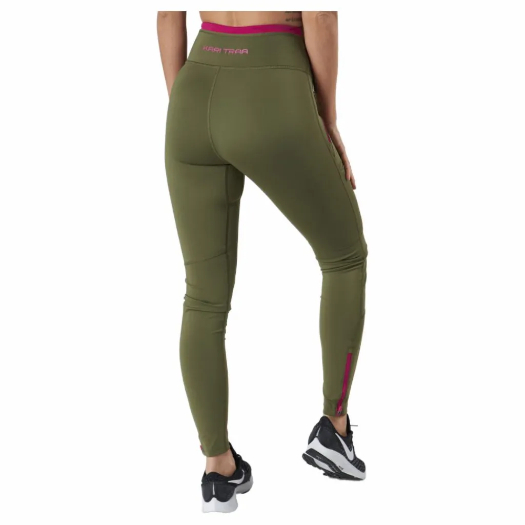 Kari Traa Sanne Tights Tweed Grön Best