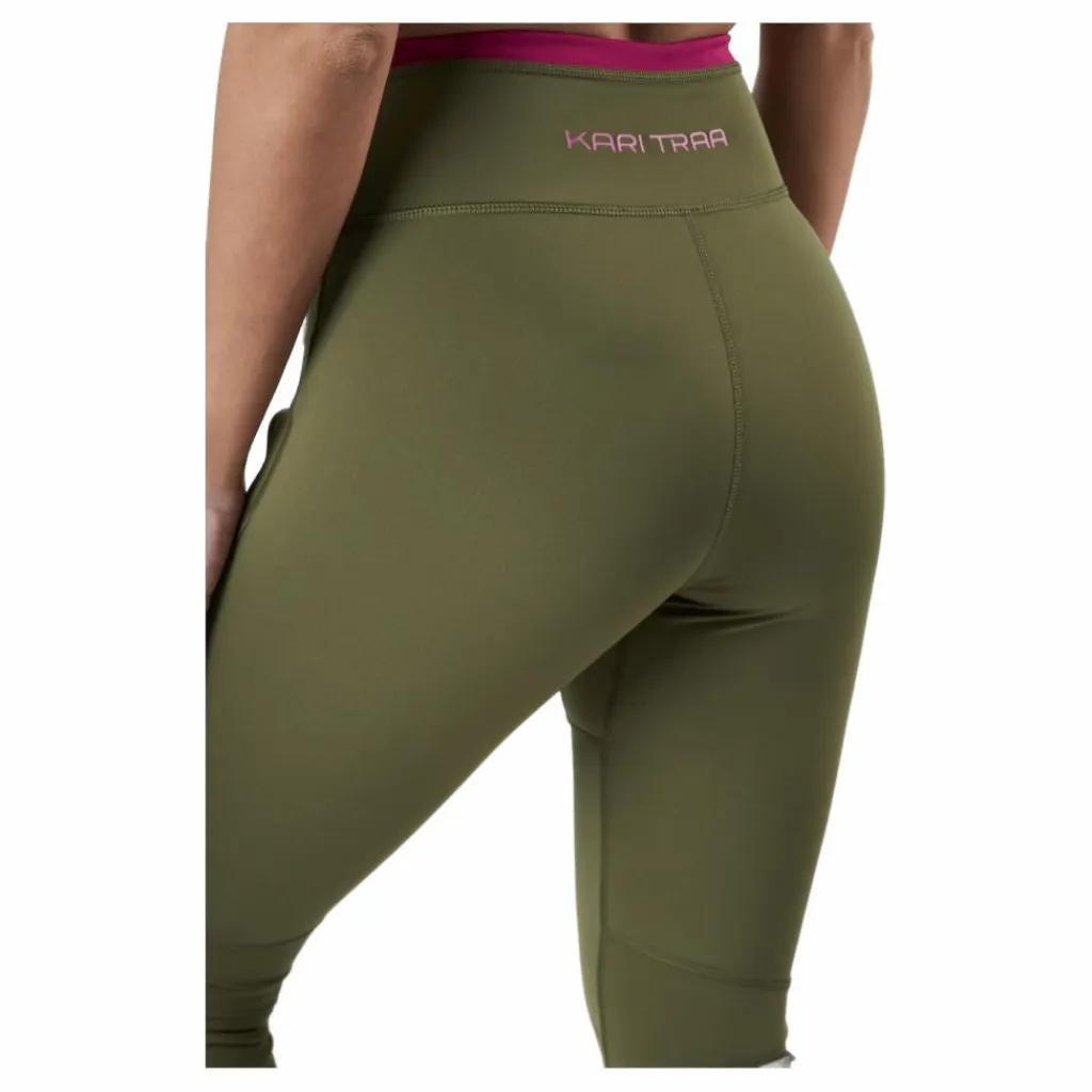 Kari Traa Sanne Tights Tweed Grön Best