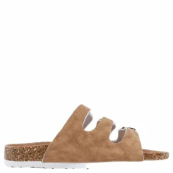 Cruz Santa Cork Sandals Brown Brun Discount
