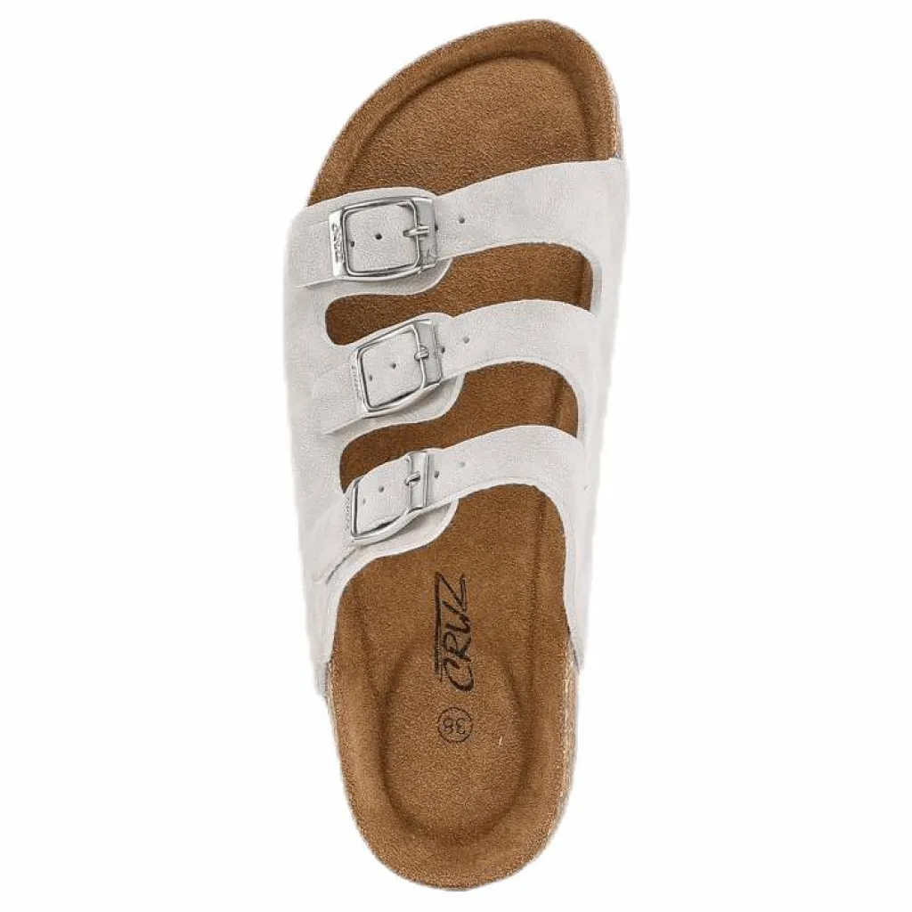 Santa Cork Sandals Grey*Cruz Discount