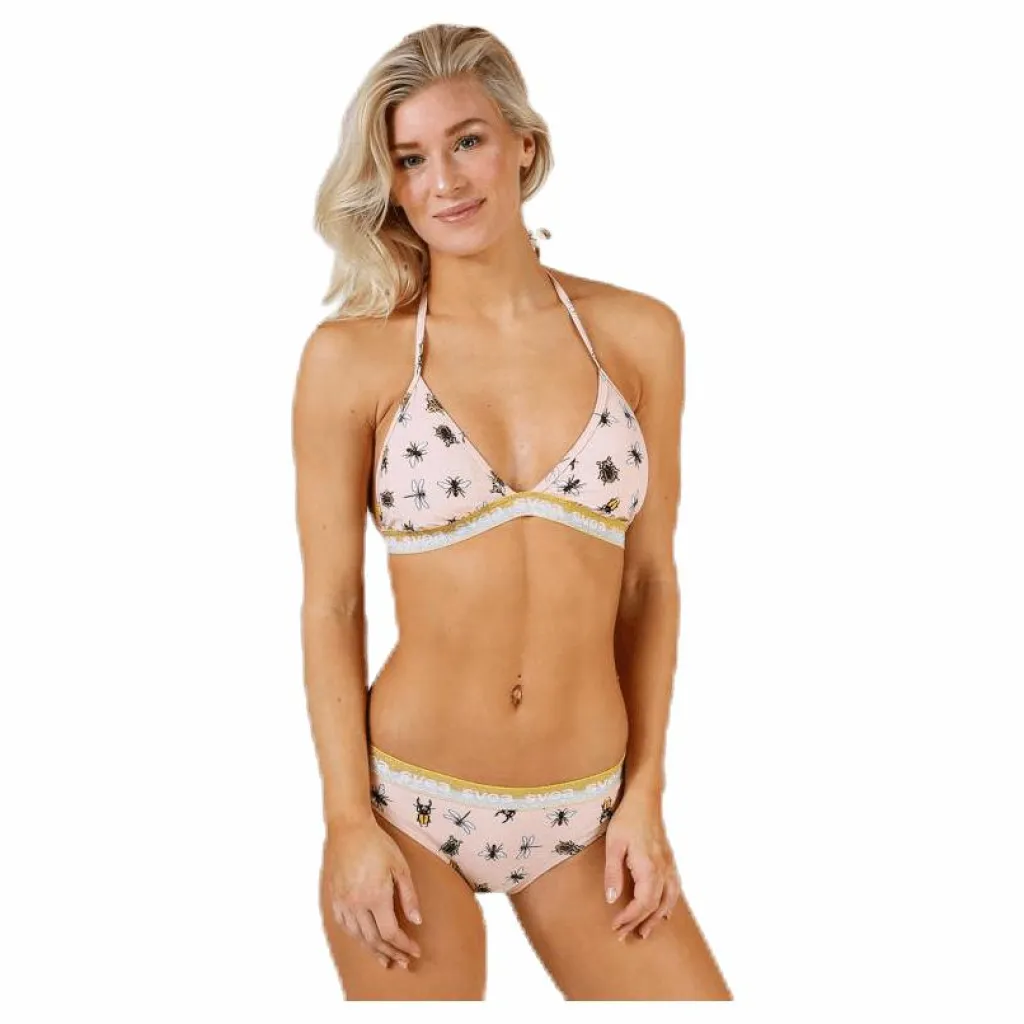 Svea Sardinien Triangle Bikini Set Pink Rosa