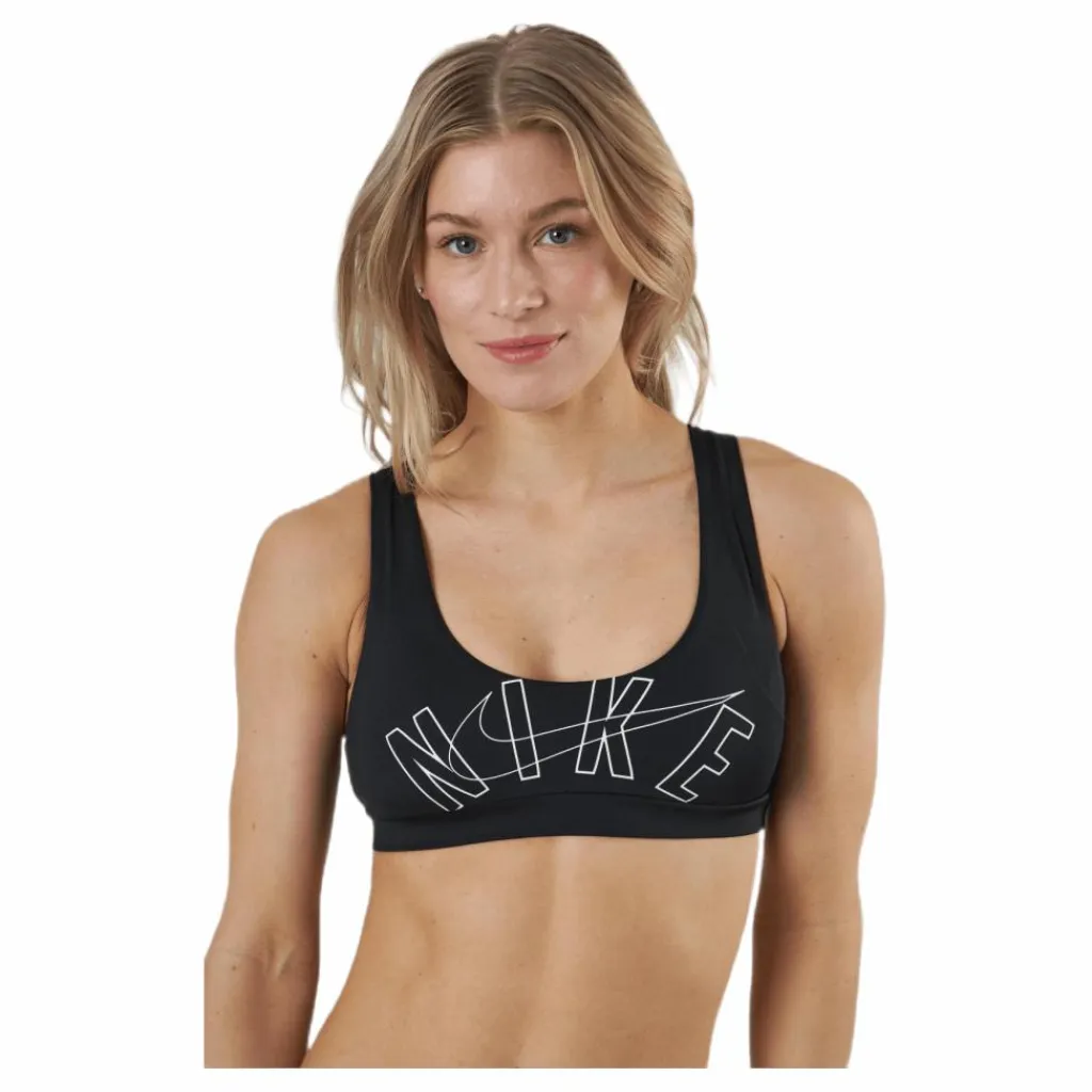 Scoop Neck Bikini Top Black*Nike Swim Best
