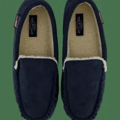 St Vincent Polo Club Scott Slipper Navy Blue Hot