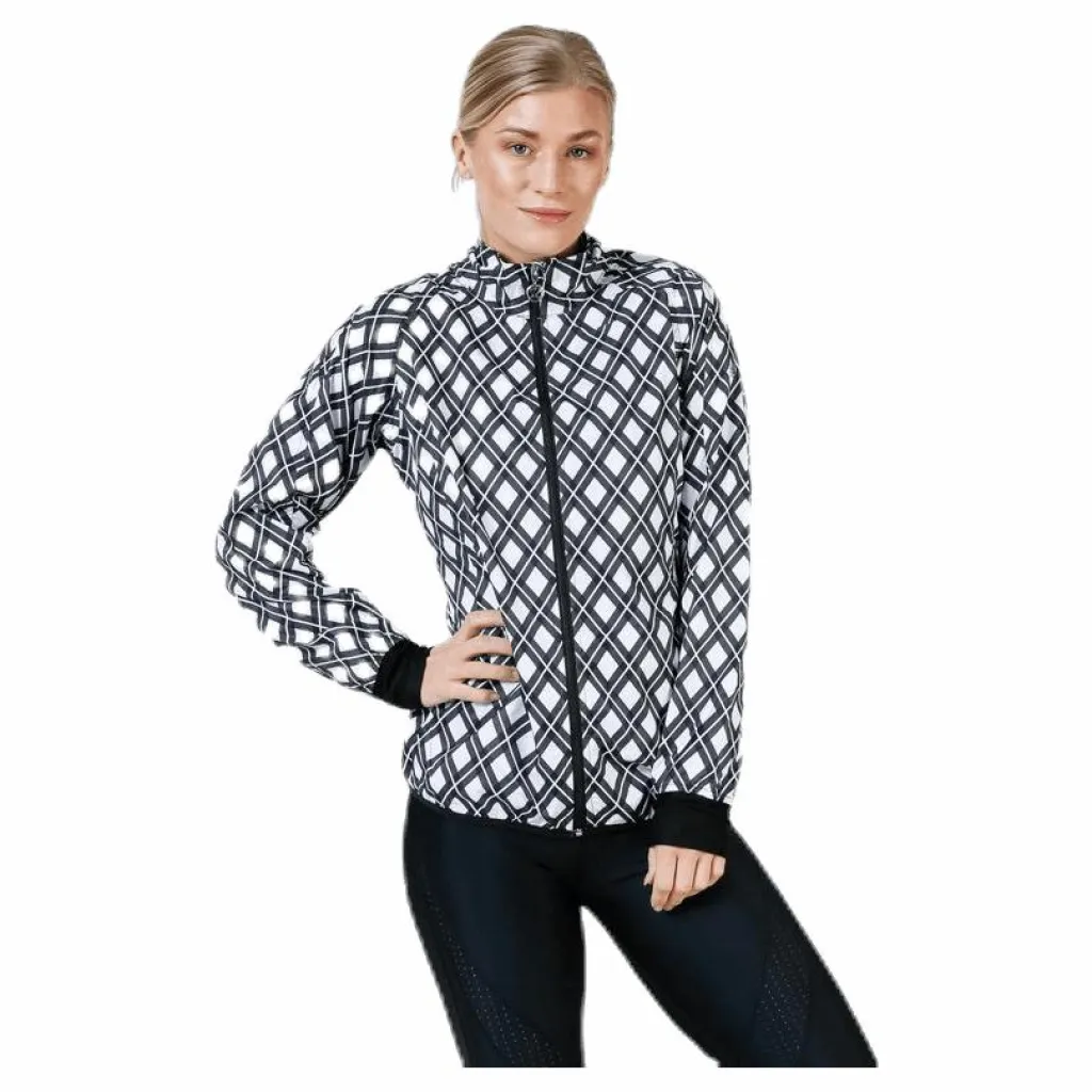 Daily Sports Scotty Wind Jacket White/Black Vit och Svart