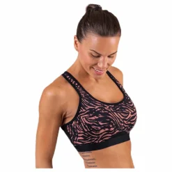 Casall Sculpture Sports Bra Black/Red Svart och Röd Discount