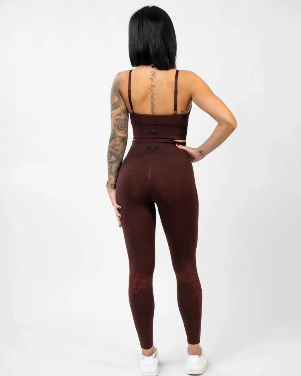 Gavelo Seamless Booster Melange Tight Ruby Red New