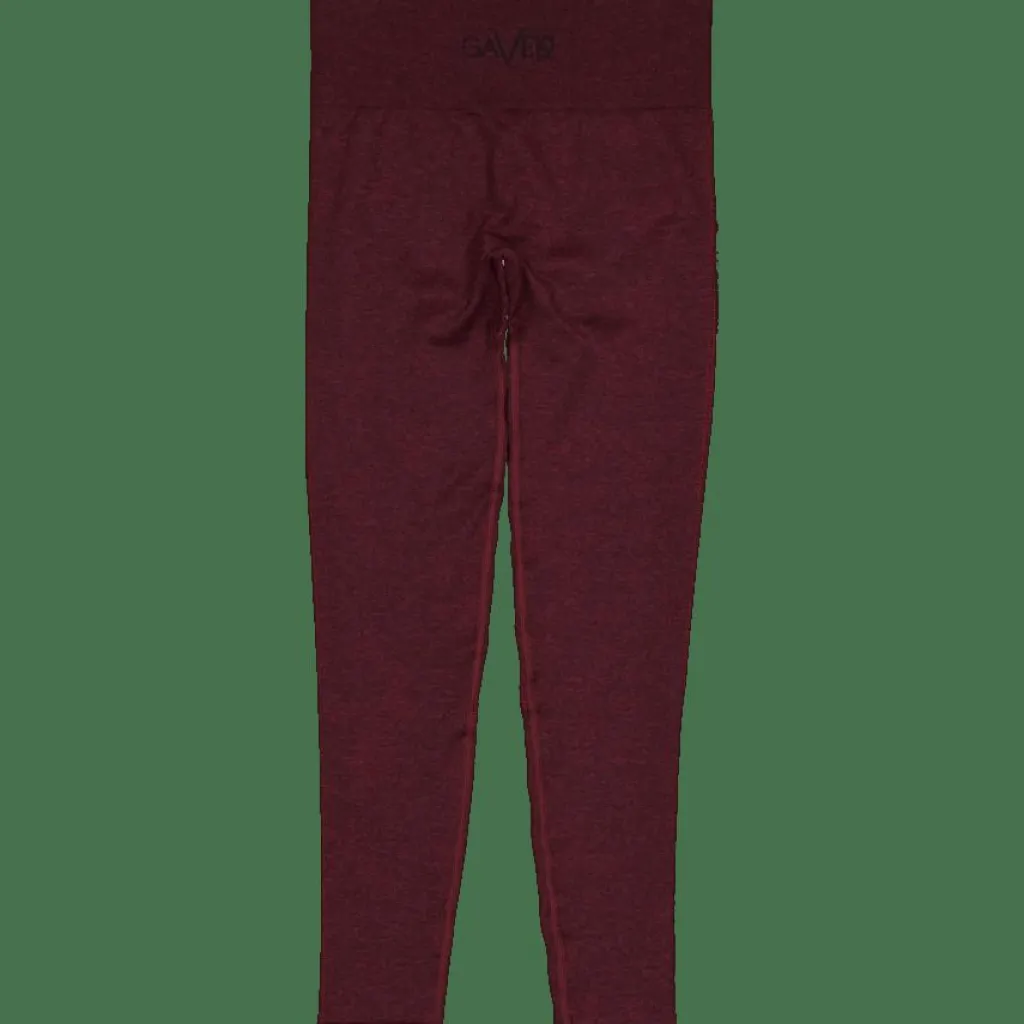Gavelo Seamless Booster Melange Tight Ruby Red New