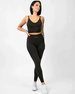 Seamless Booster Melange Tight Mocha*Gavelo Best