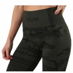 Gavelo Seamless Camo Leggings Patterned/Black Mönstrad och Svart Best