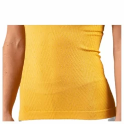 Casall Seamless Chevron Racerback Yellow Guld och Gul Sale