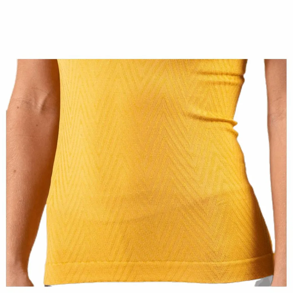 Casall Seamless Chevron Racerback Yellow Guld och Gul Sale