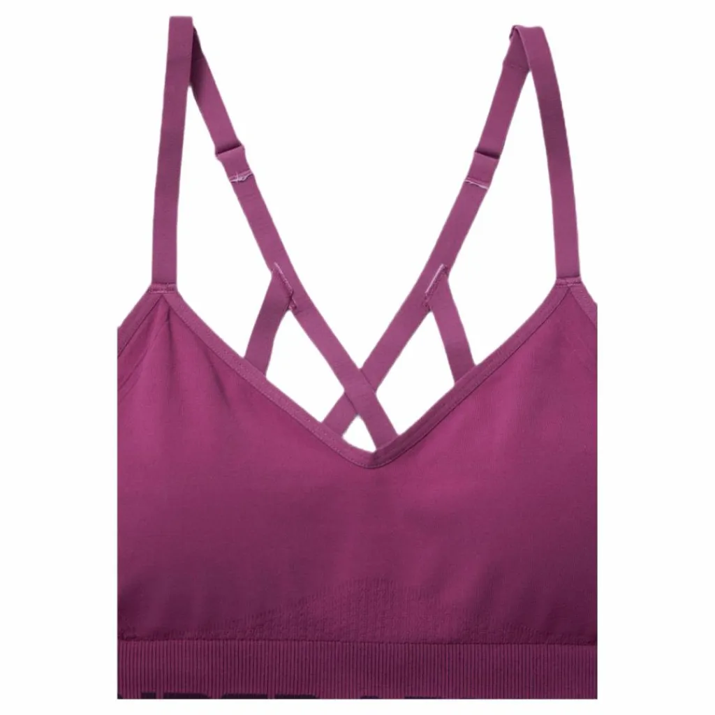 Seamless Low Long Bra Pink*Under Armour Hot