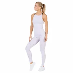 Casall Seamless Skin Strap Top Purple Lila