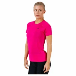 ASICS Seamless SS Texture Pink Rosa