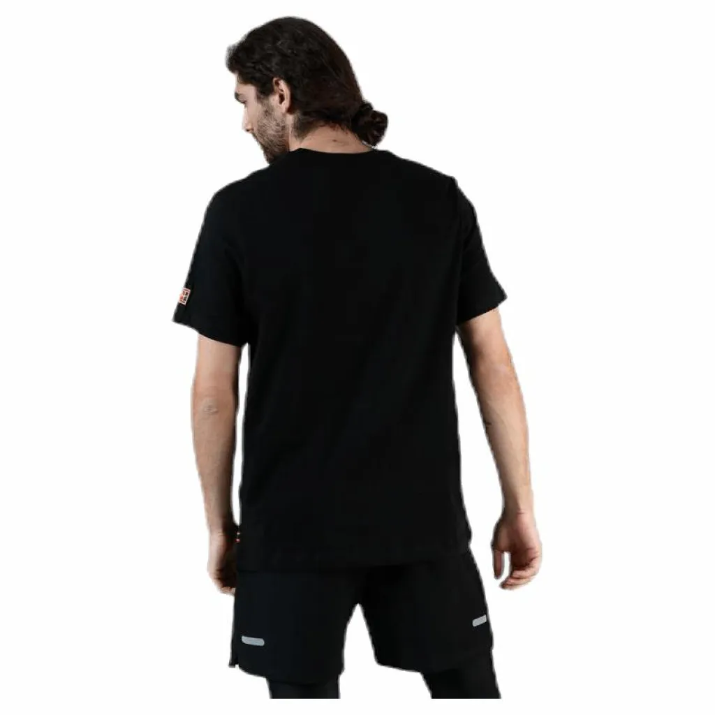 Nike Season Court Tee White/Black Svart Sale