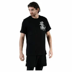 Nike Season Court Tee White/Black Svart Sale