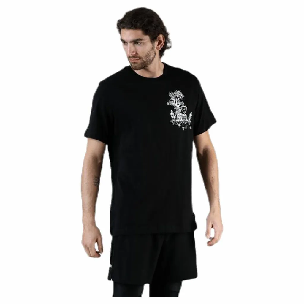 Nike Season Court Tee White/Black Svart Sale