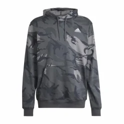 Seasonal Essentials Camouflage Hoodie Dark Grey*adidas Hot