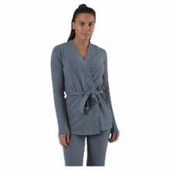 Serenity Rib Kimono Grey*BLACC